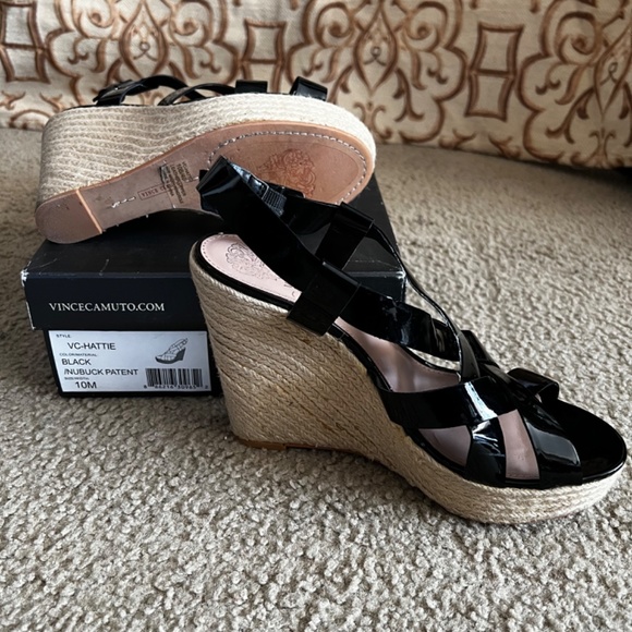 Vince Camuto Wedge Sandals - Picture 3 of 4